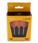 3T. CUESOUL ROST T19 CARBON Core Standard Flight Set, Orange (6 Shaft Lengths)