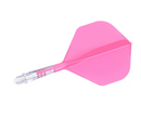 3T. CUESOUL ROST T19 CARBON Core Standard Flight Set, Pink (6 Shaft Lengths)