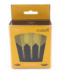 3T. CUESOUL ROST T19 CARBON Core Standard Flight Set, Yellow (6 Shaft Lengths)