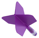 3T. CUESOUL ROST T19 CARBON Core Big Wing Flight Set, Purple (6 Shaft Lengths)