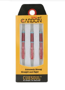 5. CUESOUL TERO AK7 카본 코어, 스프링 내장 텔레스코픽 다트 샤프트, 솔리드 콜러, 3피스 세트