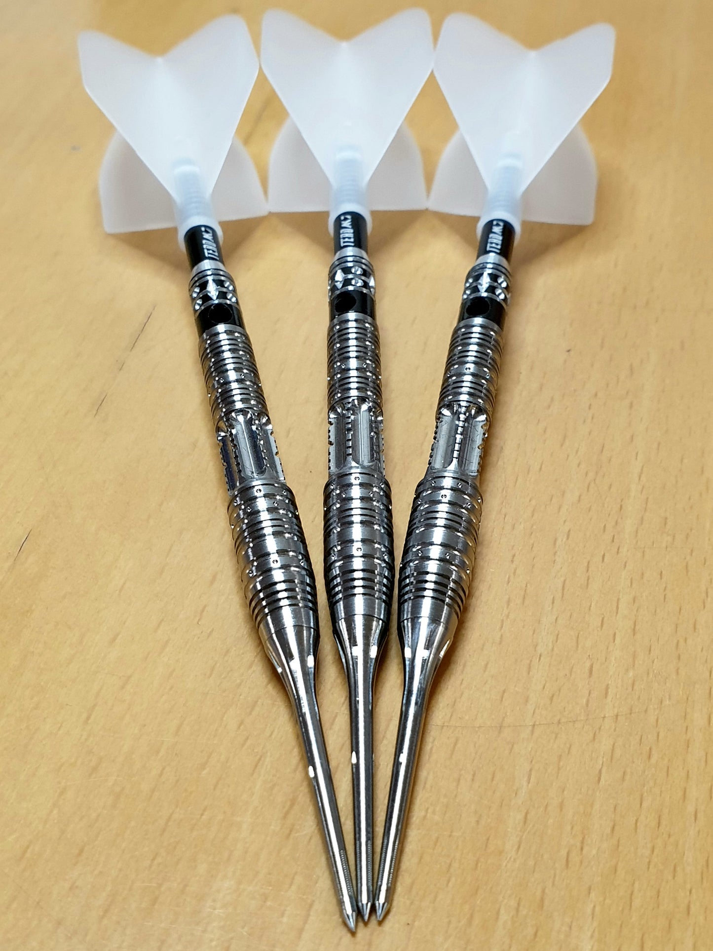 1. CUESOUL NYTRO V1 - V2 디자인 20g 소프트 팁 90% 텅스텐 다트 배럴 세트, 프런트로드 셰이프