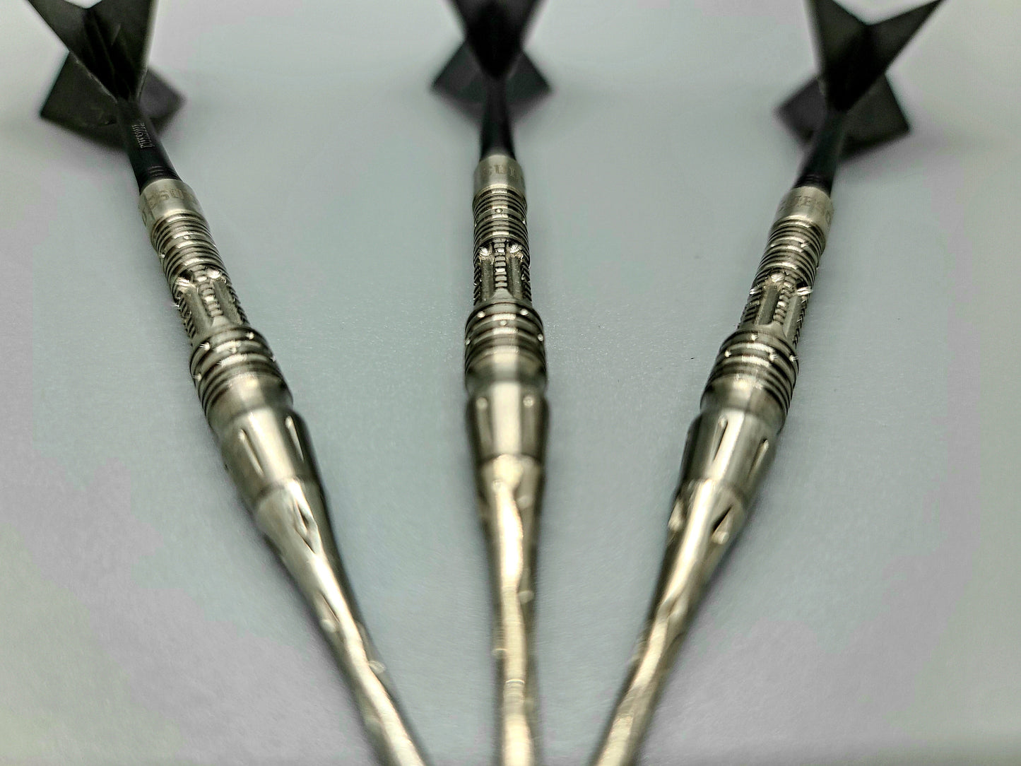 1. VUDF CUSTOM DESIGN - NYTRO V3 - V4 디자인 20g 소프트 팁 90% 텅스텐 다트 배럴 세트, 프런트로드 셰이프