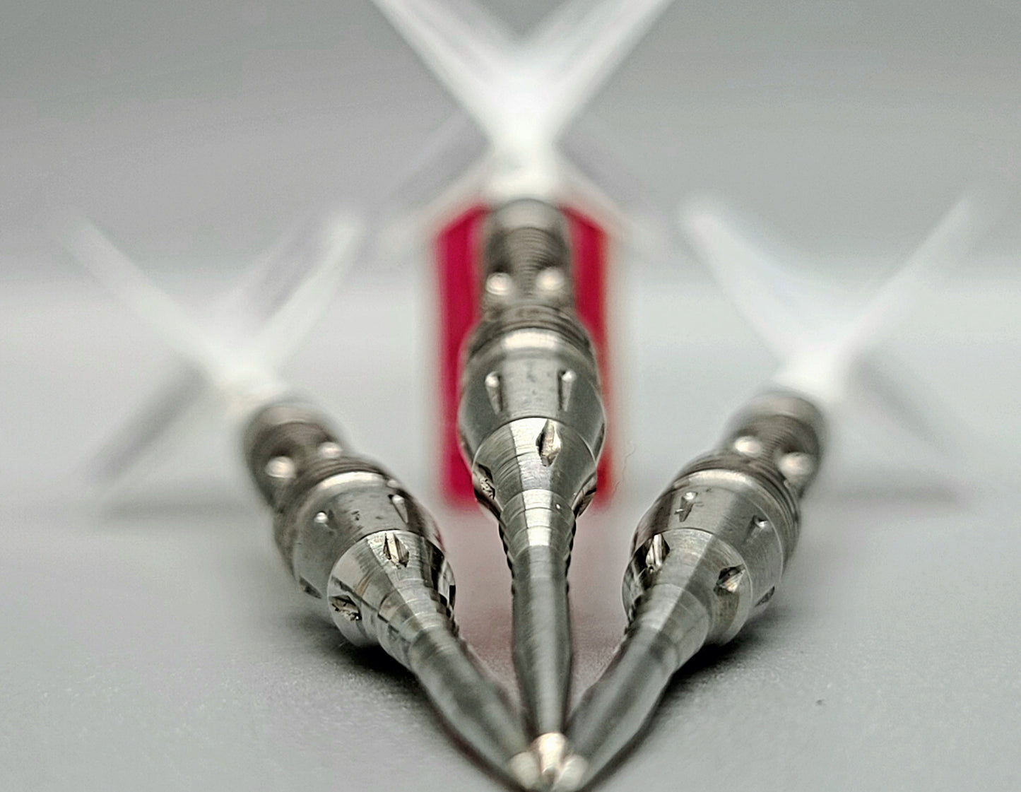 1. VUDF CUSTOM DESIGN - NYTRO V3 - V4 디자인 20g 소프트 팁 90% 텅스텐 다트 배럴 세트, 프런트로드 셰이프