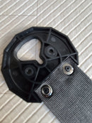 8. CUESOUL Shooter-II Tri-Eyes 18"*1-1/2" Official Size Tournament Sisal Bristle Dartboard