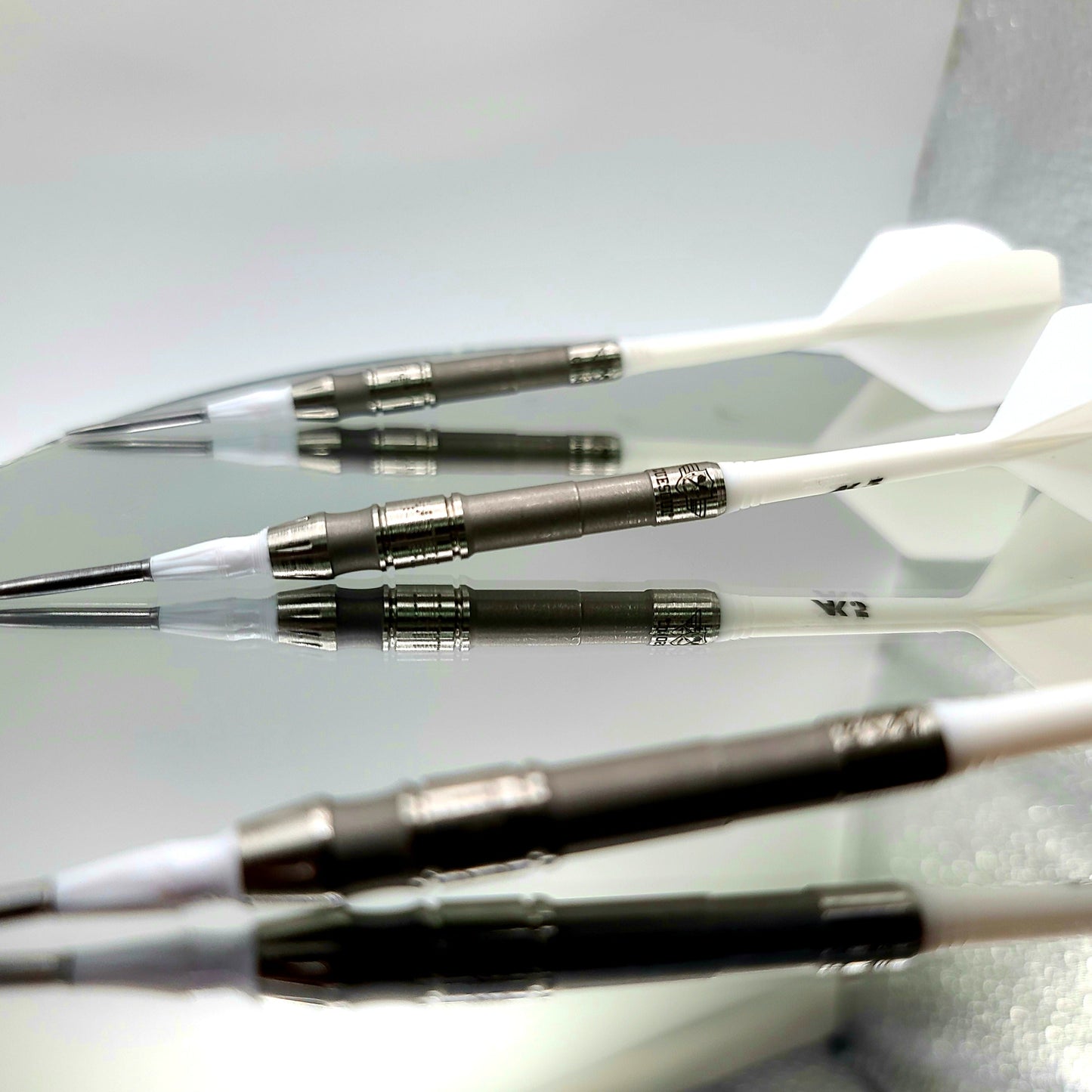 1. VUDF CUSTOM DESIGN - NYTRO 스무스 서울루션 디자인, 21g 소프트 팁 90% 텅스텐 다트 배럴 세트, 프런트로드 셰이프