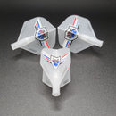 2. CUESOUL AK4 TERO dart flight, VUDF logo design, standard shape