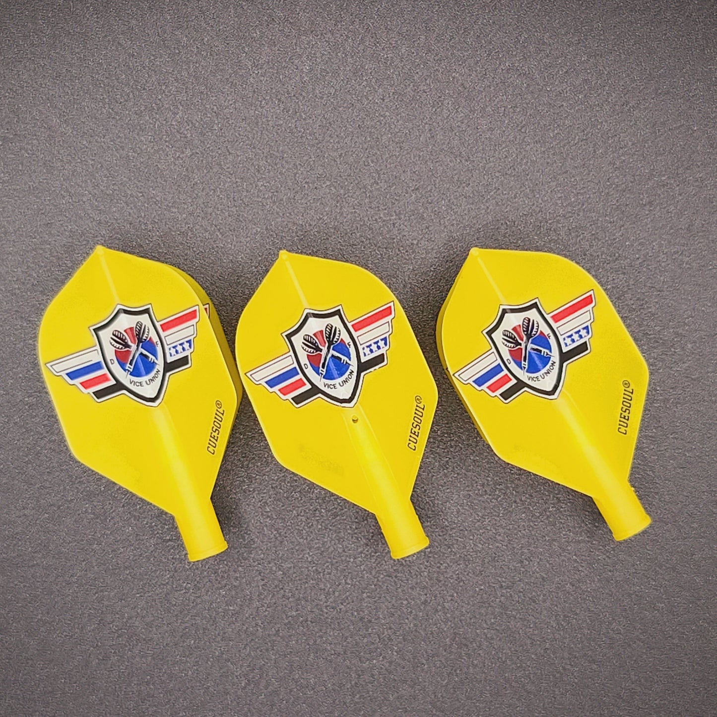 2. CUESOUL AK4 TERO 다트 플라이트, VUDF 로고 디자인, 스탠다드 셰이프