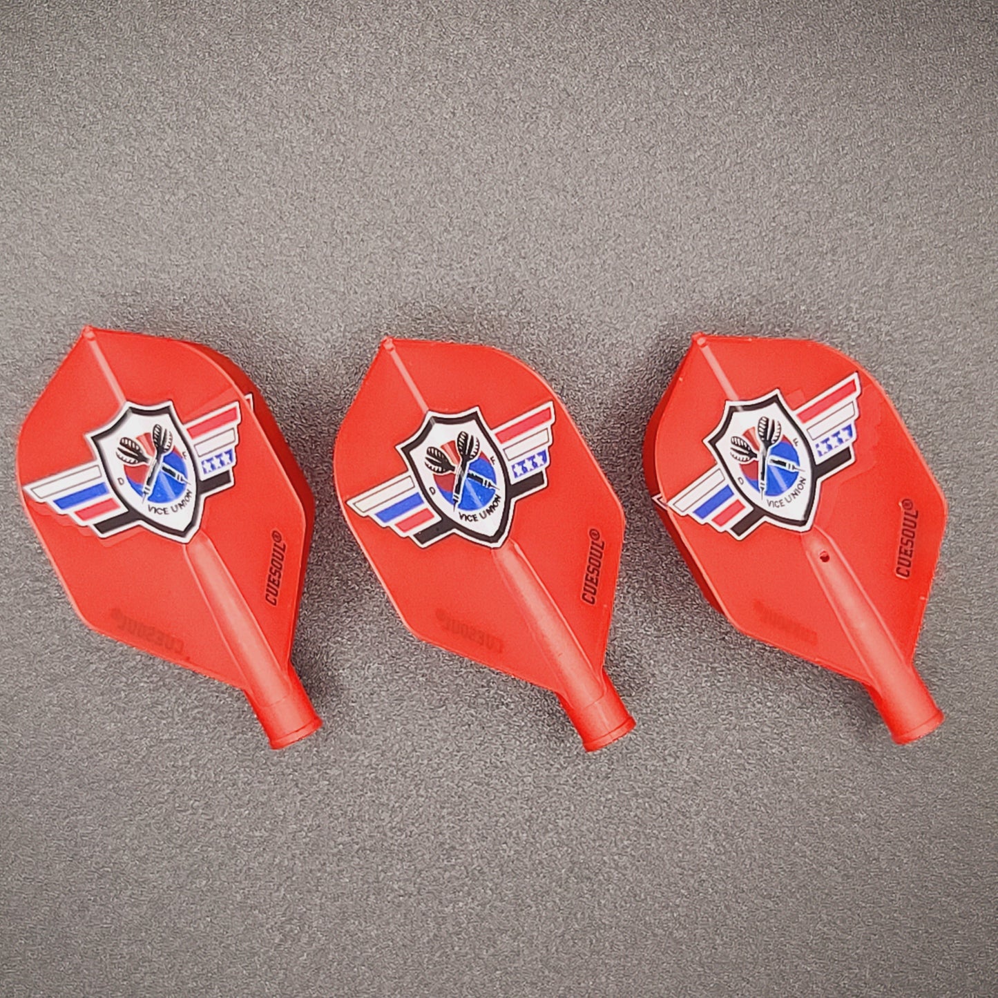 2. CUESOUL AK4 TERO 다트 플라이트, VUDF 로고 디자인, 스탠다드 셰이프