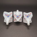 2. CUESOUL AK4 TERO dart flight, VUDF logo design, standard shape