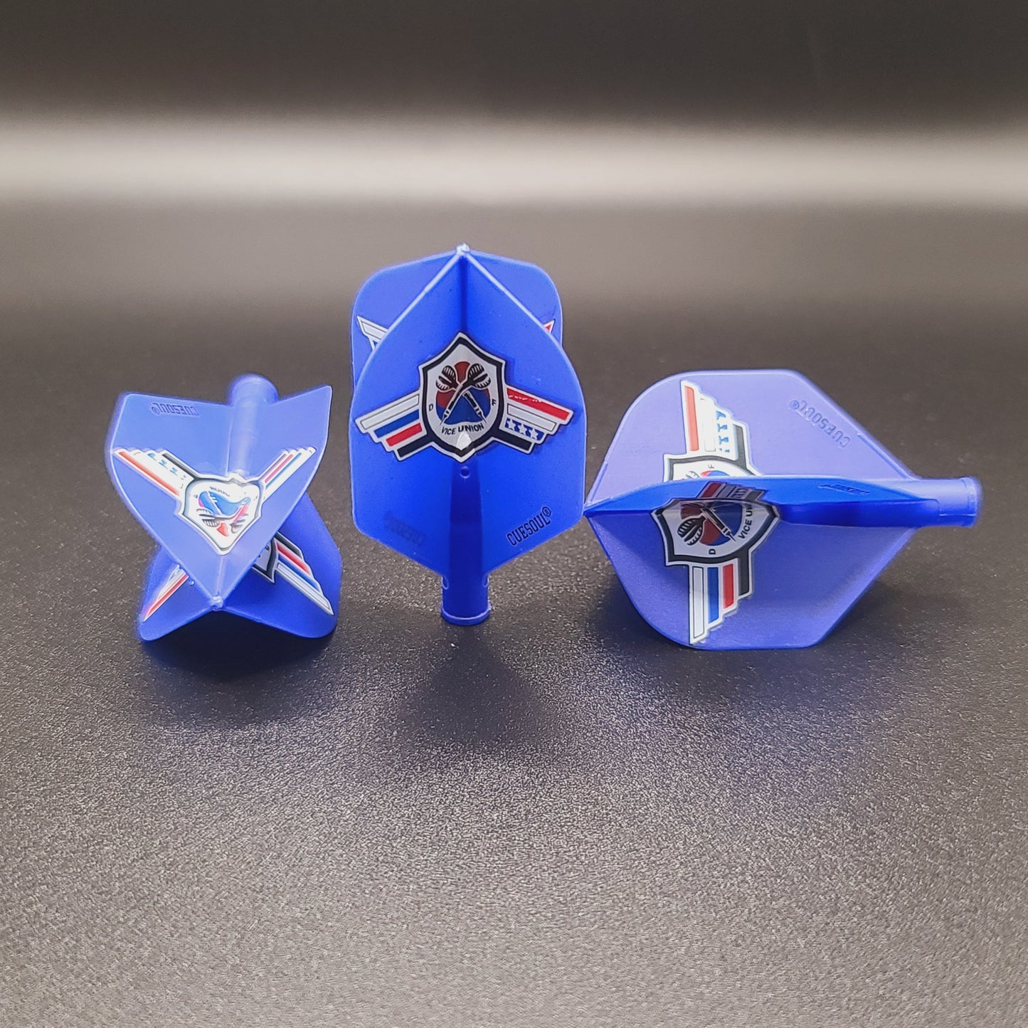 2. CUESOUL AK4 TERO 다트 플라이트, VUDF 로고 디자인, 스탠다드 셰이프