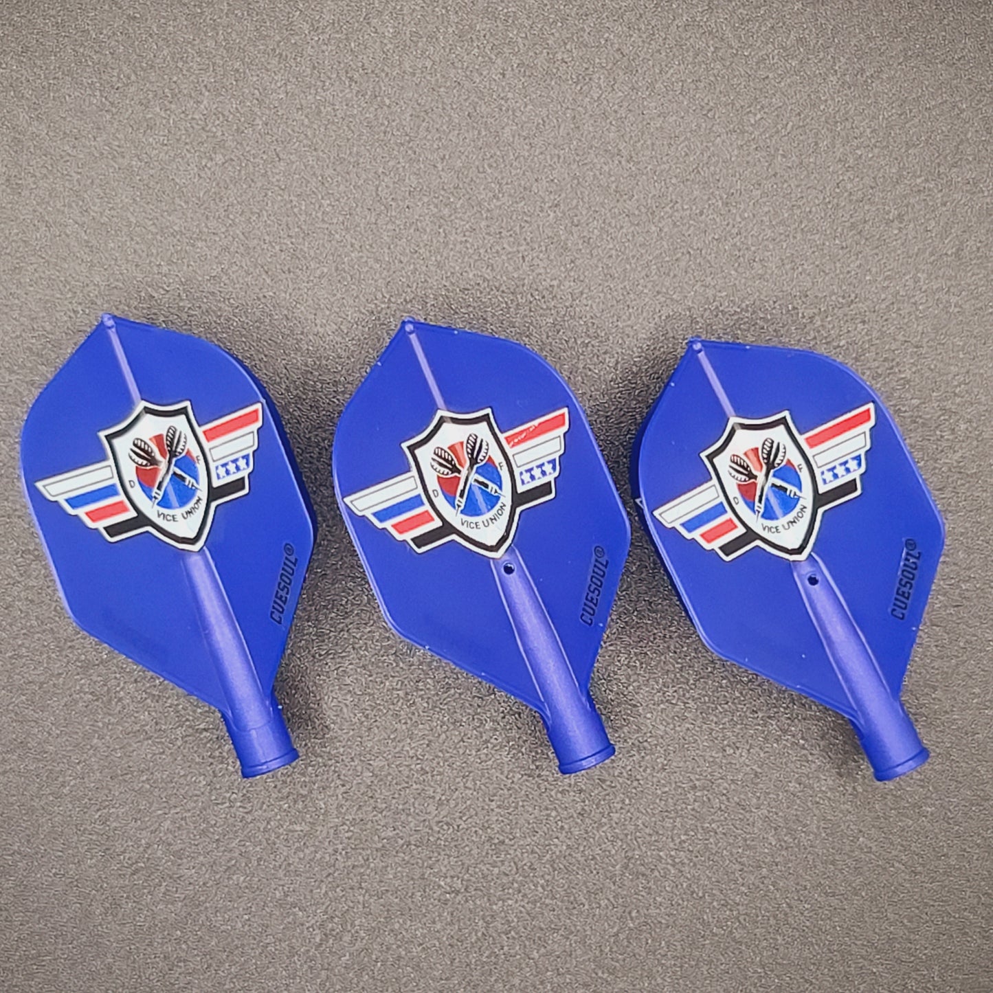 2. CUESOUL AK4 TERO 다트 플라이트, VUDF 로고 디자인, 스탠다드 셰이프