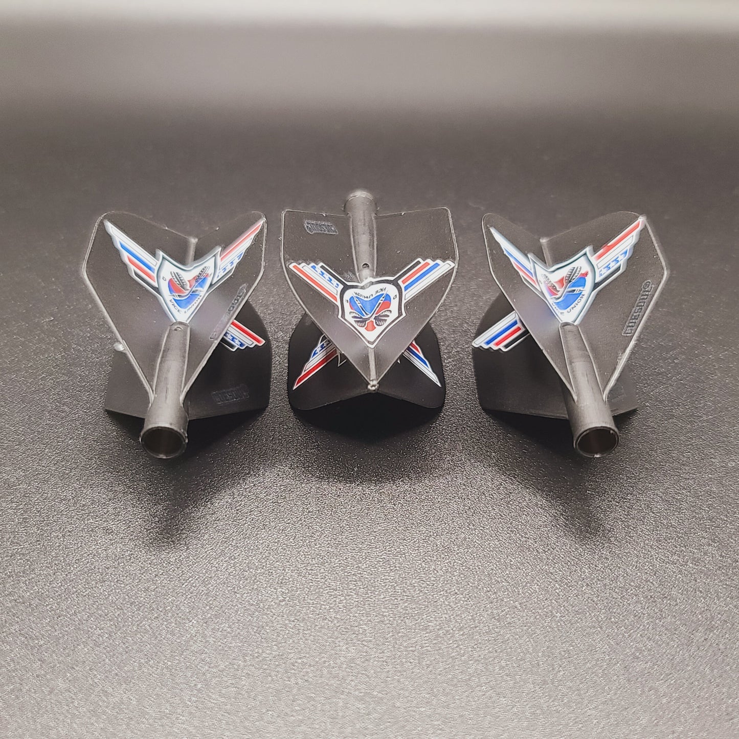 2. CUESOUL AK4 TERO 다트 플라이트, VUDF 로고 디자인, 스탠다드 셰이프