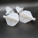 2. CUESOUL TERO+ AK4P 프리미엄 다트 플라이트, 솔리드 컬러, 텍스처 스트라이프, 스텐더드 (4 플라이트)