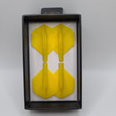 2. CUESOUL TERO+ AK4P 프리미엄 다트 플라이트, 솔리드 컬러, 텍스처 스트라이프, 스텐더드 (4 플라이트)