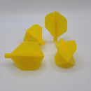 2. CUESOUL TERO+ AK4P 프리미엄 다트 플라이트, 솔리드 컬러, 텍스처 스트라이프, 스텐더드 (4 플라이트)