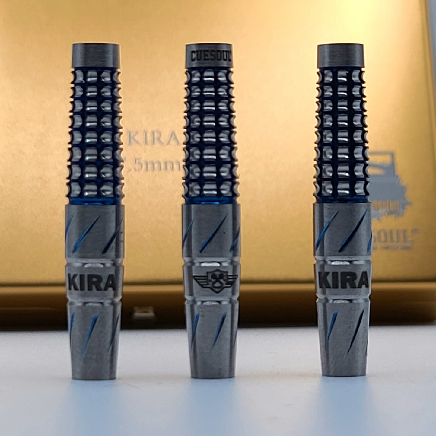 1. VUDF CUSTOM DESIGN - KIRA 2.0 디자인 19g 소프트 팁 90% 텅스텐 다트 배럴 세트, 프론트로드