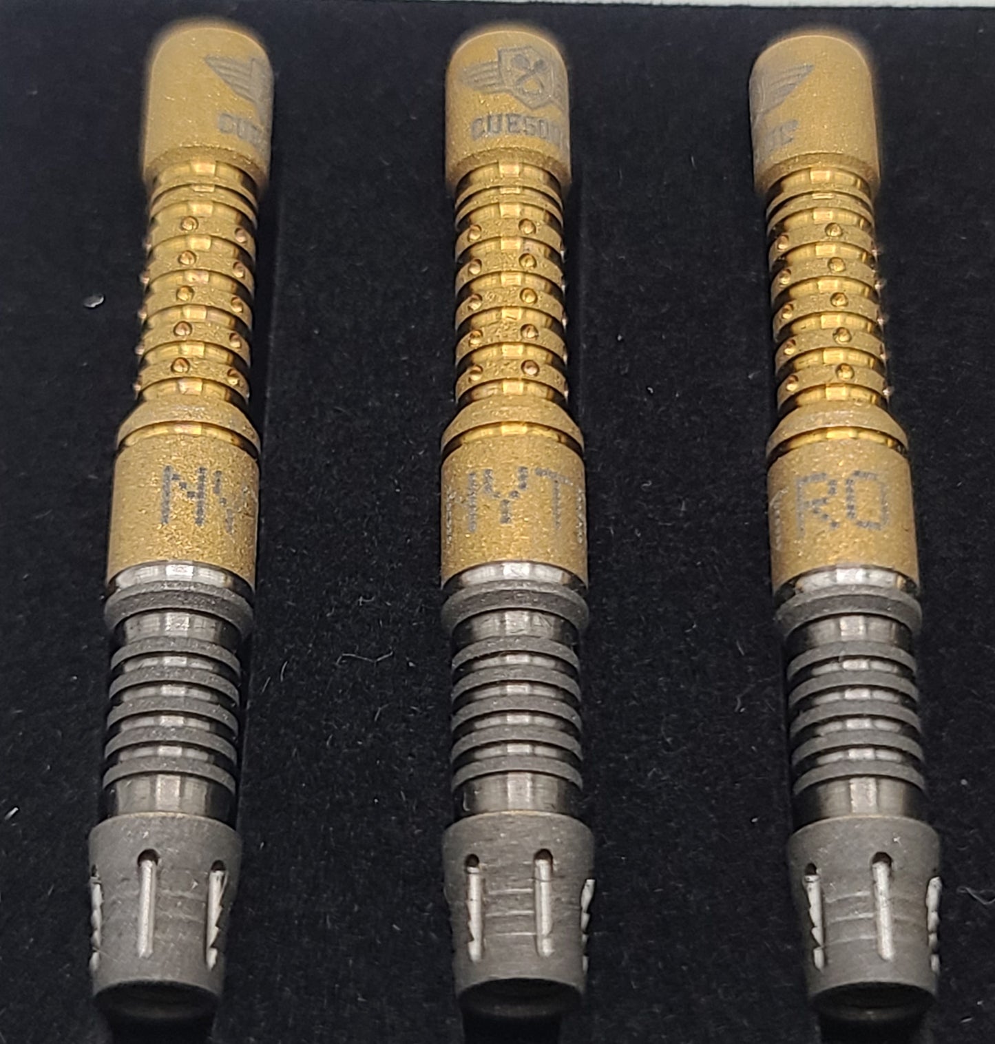 1. VUDF CUSTOM DESIGN - 프로스티드 서울루션, 20g 소프트 팁 90% 텅스텐 다트 배럴 세트