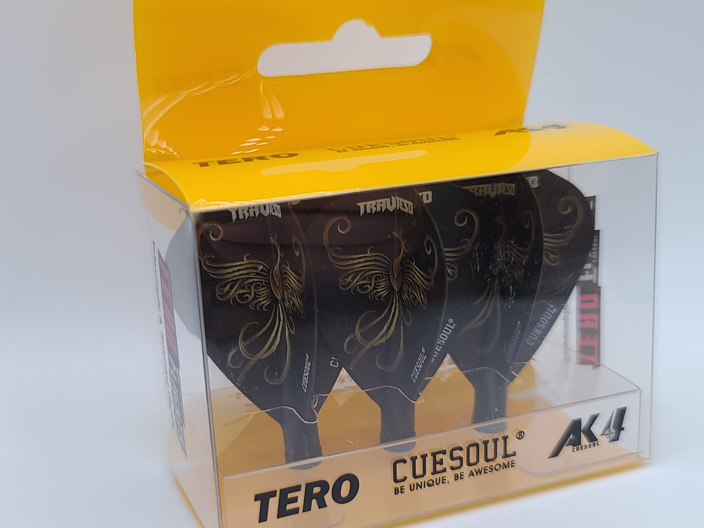 2. CUESOUL TERO AK4 다트 플라이트, TRAVIESO 디자인, 카이트