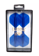 2. CUESOUL TERO+ AK4P 프리미엄 다트 플라이트, 솔리드 컬러, 텍스처 스트라이프, 스텐더드 (4 플라이트)