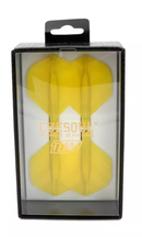 2. CUESOUL TERO+ AK4P 프리미엄 다트 플라이트, 솔리드 컬러, 텍스처 스트라이프, 스텐더드 (4 플라이트)