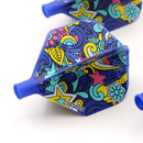 2. CUESOUL TERO AK4 dart flight, standard shape, graffiti print