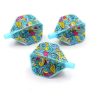 2. CUESOUL TERO AK4 dart flight, standard shape, graffiti print