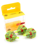 2. CUESOUL TERO AK4 dart flight, standard shape, graffiti print