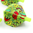 2. CUESOUL TERO AK4 dart flight, standard shape, graffiti print