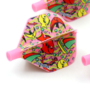 2. CUESOUL TERO AK4 dart flight, standard shape, graffiti print