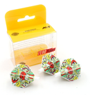 2. CUESOUL TERO AK4 dart flight, standard shape, graffiti print