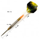 9. CUESOUL Aurora 21/23/25g Tungsten Steel Tip Dart Set with Gold Titanium Nitride Coating