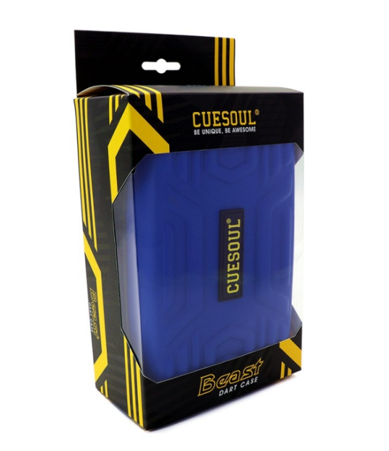 10. CUESOUL Beast 6-Dart Case for Steel Tip/Soft Tip Darts, (4 Colors)