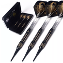 1BR. CUESOUL 브라스 다트, 블랙 스콜피온 16g 소프트 팁 다트 세트