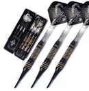1BR. CUESOUL 브라스 다트, 블랙 스콜피온 16g 소프트 팁 다트 세트
