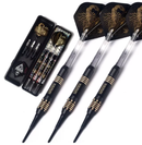 1BR. CUESOUL 브라스 다트, 블랙 스콜피온 16g 소프트 팁 다트 세트