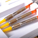 9. CUESOUL 블랙 스콜피온 18g 텅스텐 소프트 팁 다트 세트, 골드 티타늄 코팅 마감