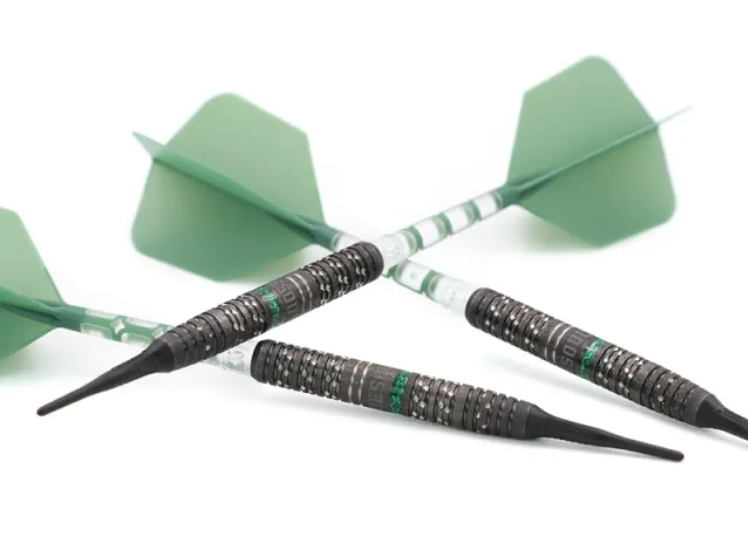 1. CUESOUL 오토바이 다트 - 브레이크 디스크, 19g 소프트 팁 90% 텅스텐 다트 배럴 세트