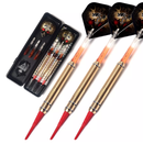 1BR. CUESOUL 브라스 다트, 드래곤 16g 소프트 팁 다트 세트