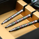 9. CUESOUL 재즈 메탈 21/23/25g 스틸 팁 90% 텅스텐 다트 세트, ROST 플라이트, 펜실 셰이프