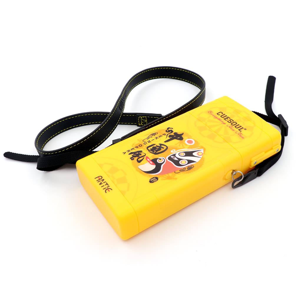 10. CUESOUL ANTIE Hard Dart Case, Pepin Opera Mask Design - Closeout