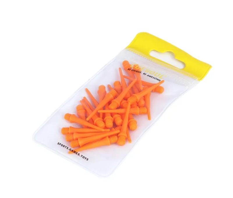7. CUESOUL TOUCH-point soft tip dart points, 2BA, 80 PCS