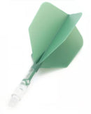 3T. CUESOUL T19 ROST 1-피스, 아이스 샤프트 / 다크 그린 플라이트, 빅윙