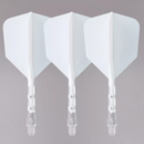 3T. CUESOUL T19 ROST 1-피스, 아이스 샤프트 / 화이트 플라이트, 빅윙