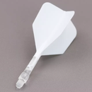 3T. CUESOUL T19 ROST 1-피스, 아이스 샤프트 / 화이트 플라이트, 빅윙