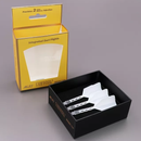 3T. CUESOUL T19 ROST 1-피스, 아이스 샤프트 / 화이트 플라이트, 빅윙