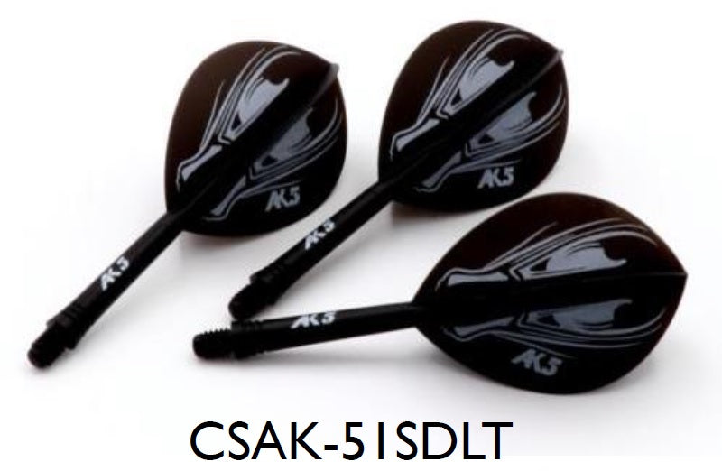 3. CUESOUL AK5 ROST 1-피스, 드래곤 디자인, 티어드롭 셰이프, M 사이즈