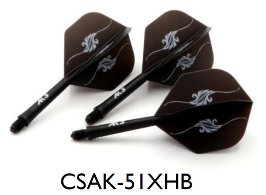3. CUESOUL AK5 ROST 1-피스, 스말 플로리쉬 패턴, 스텐더드 셰이프
