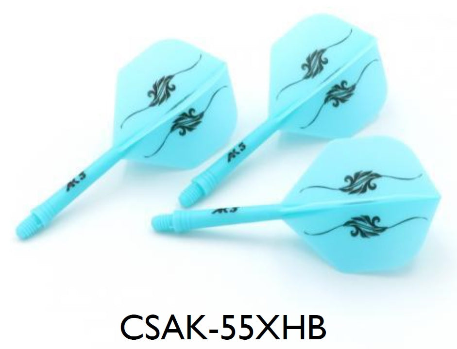 3. CUESOUL AK5 ROST 1-피스, 스말 플로리쉬 패턴, 스텐더드 셰이프