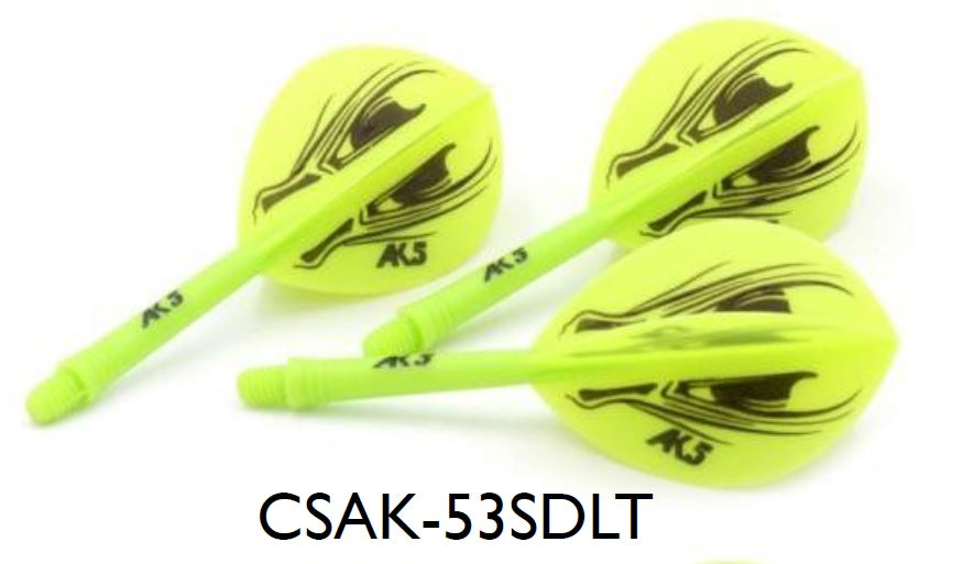 3. CUESOUL AK5 ROST 1-피스, 드래곤 디자인, 티어드롭 셰이프, M 사이즈